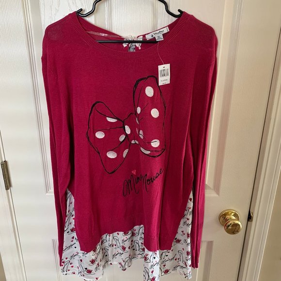 Disney Tops - Disney Parks Minnie Mouse Sweater